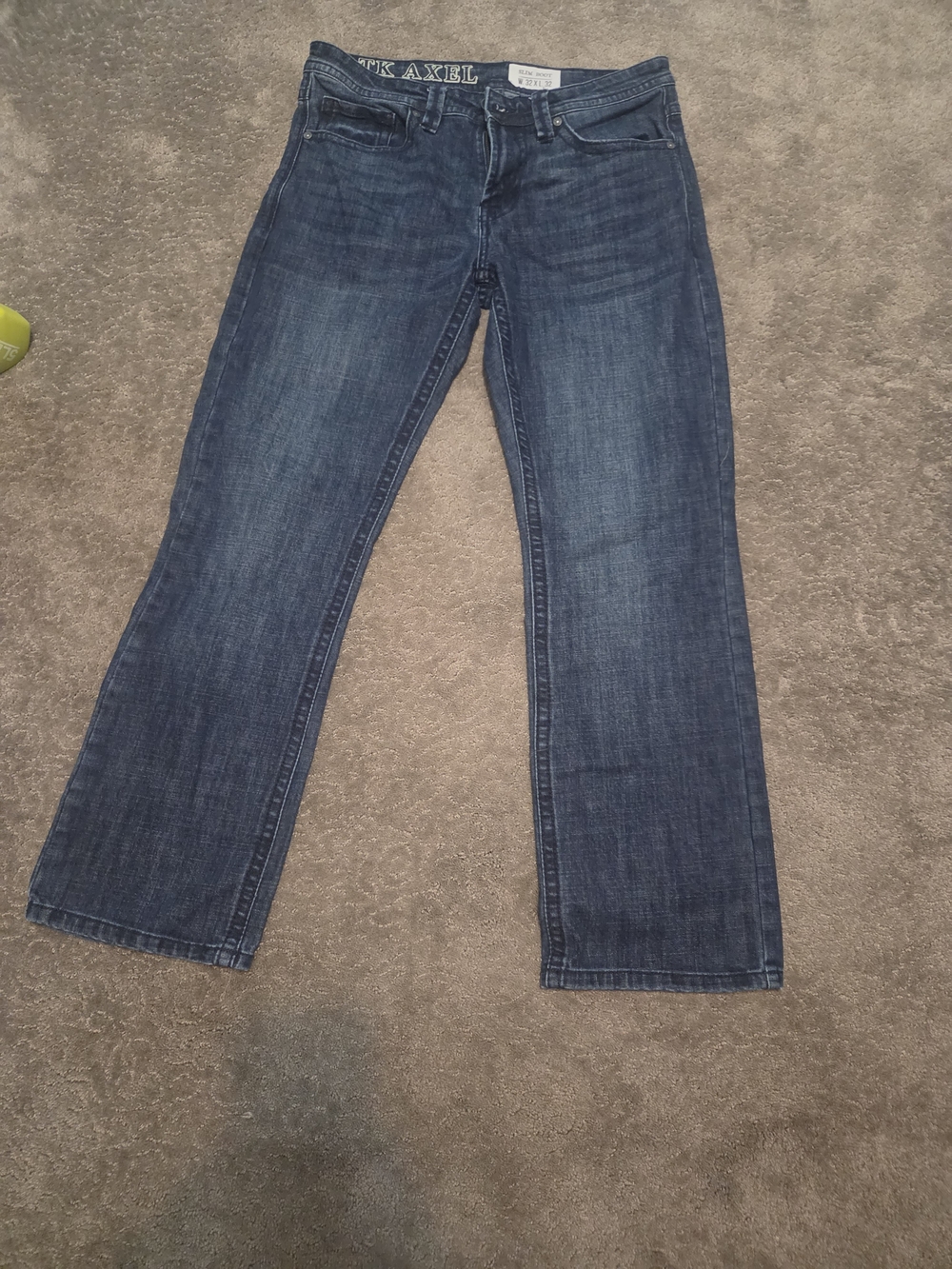 Dark Blue Men's Straight-Leg Jeans 32×32 Never Worn